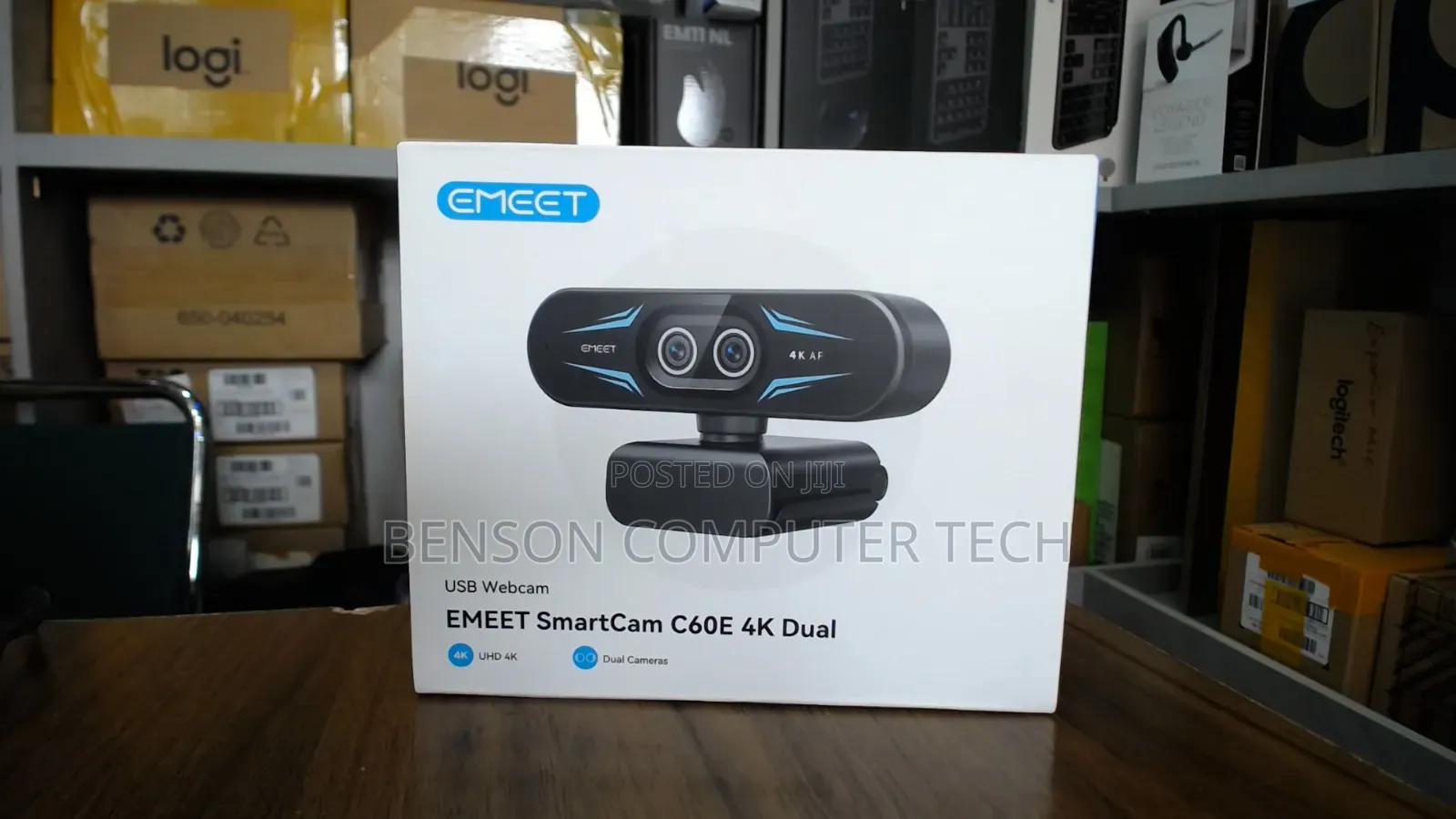 Emeet Smartcam C60e Dual USB Webcam