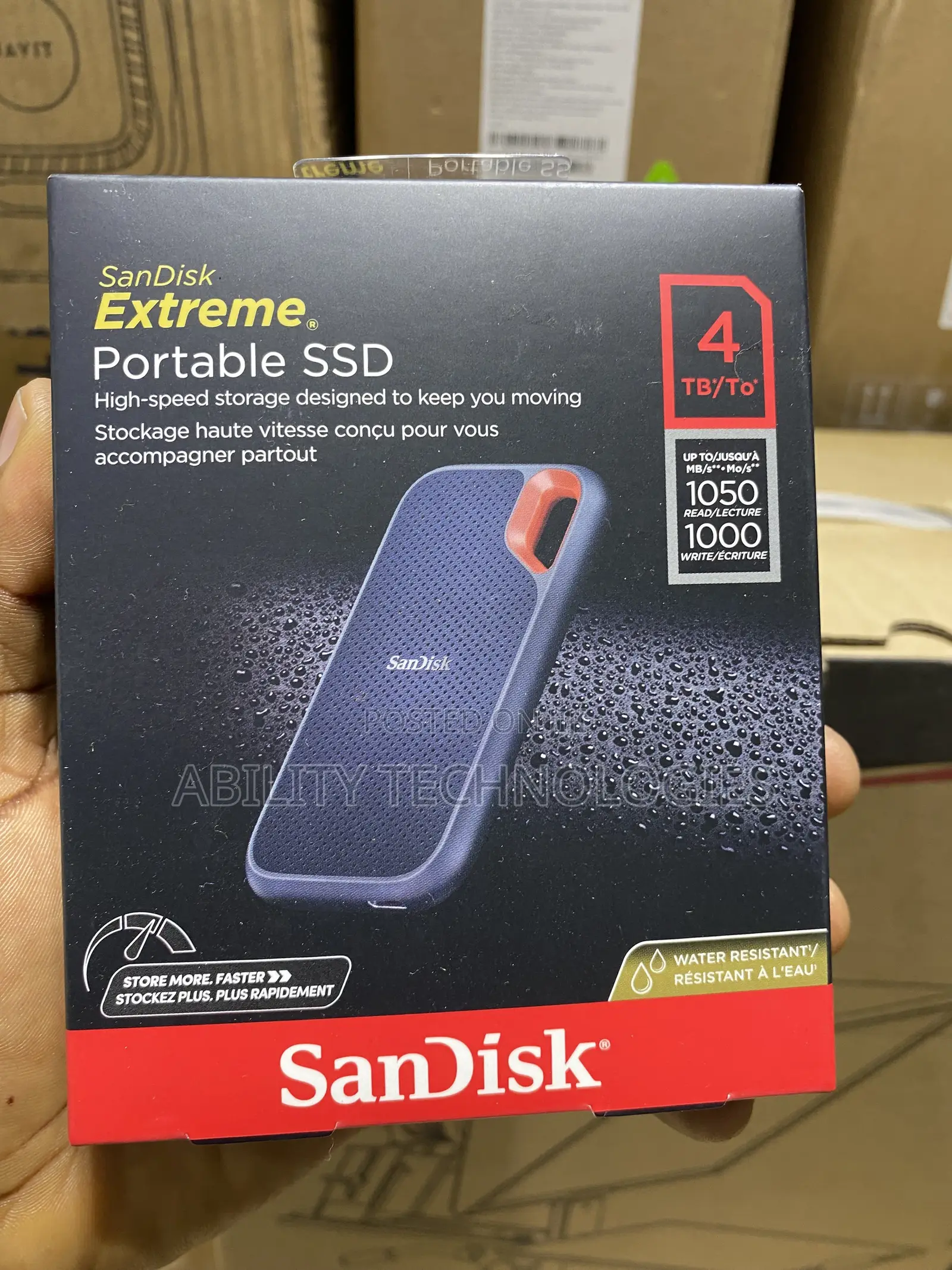 Sandisk Extreme 4T SSD