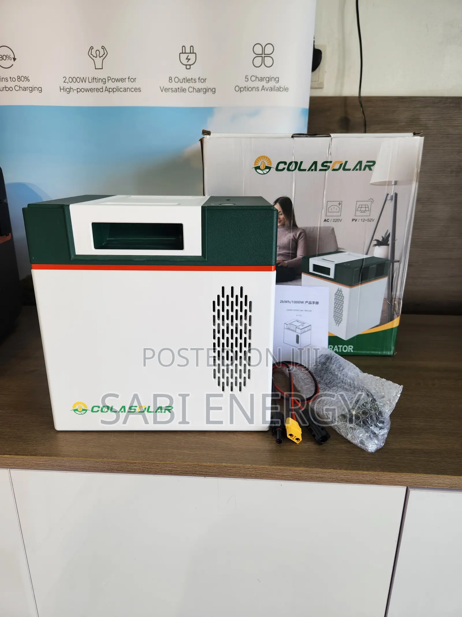 Cola 2kwh Solar Power Generator