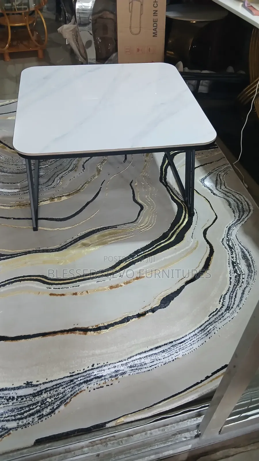White Centre Table