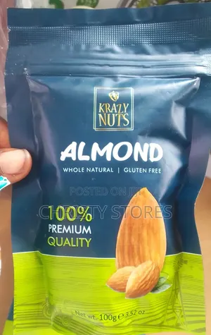 Krazy Almond Nuts 100g