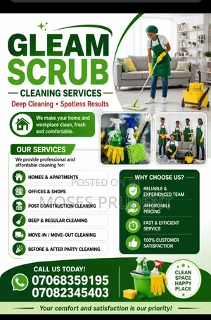 Professional Cleaning Services | House, Office Deep Cleaning