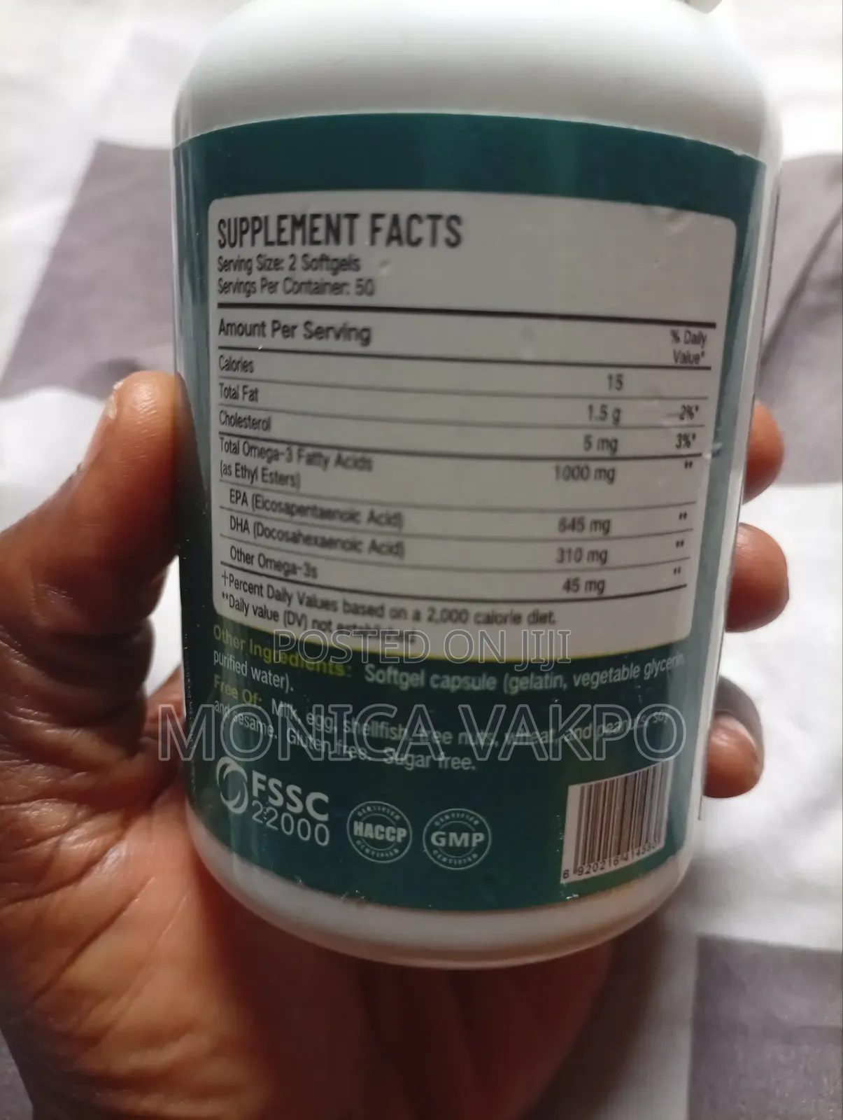 Omega 3 Fish Oil