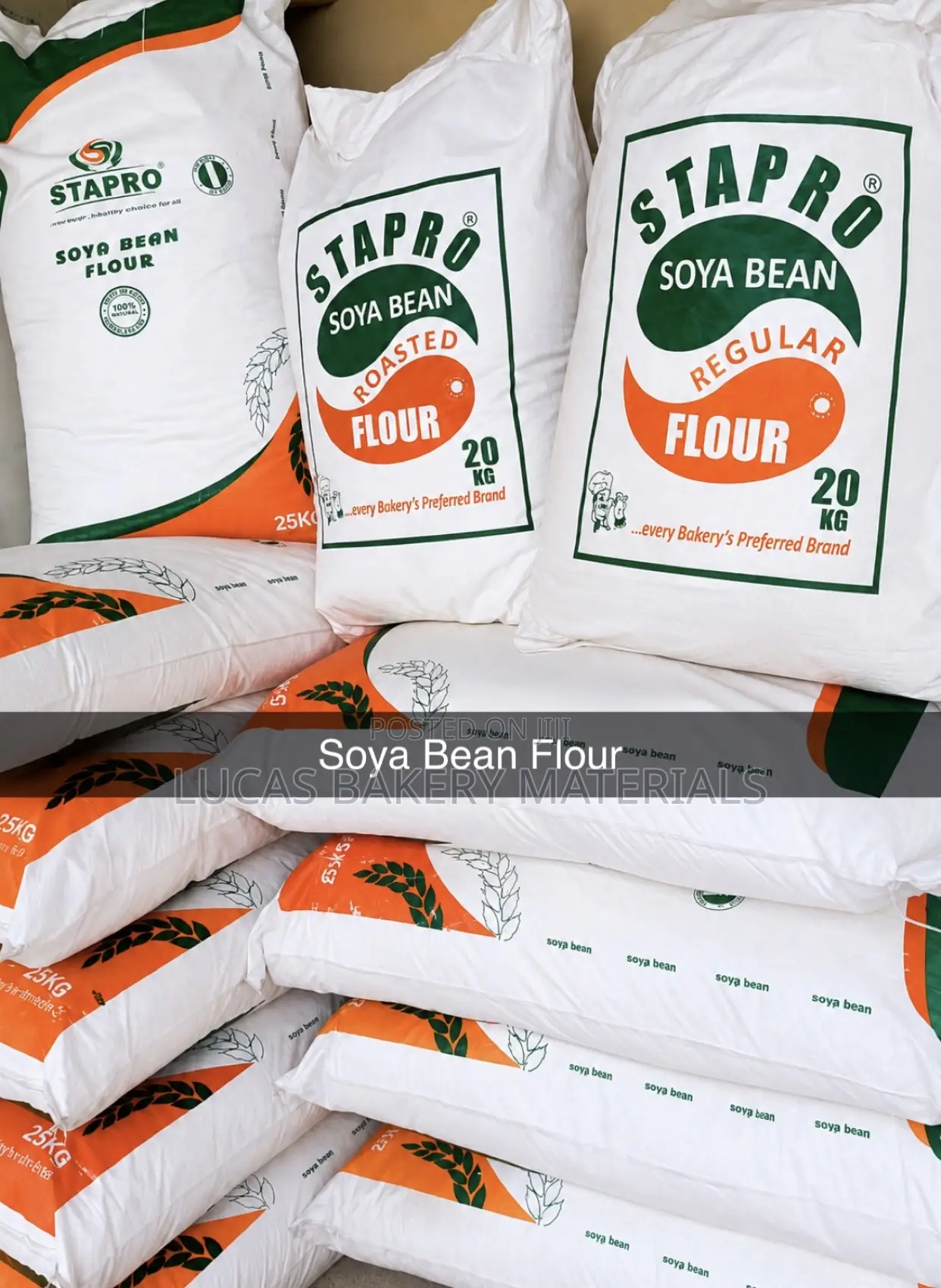 Wheat Flour: Soya Bean Flour