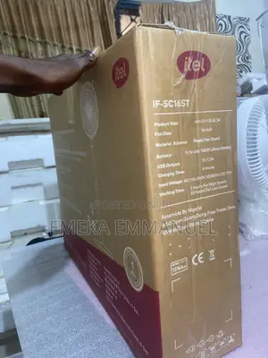 16inches Itel Rechargeable Fan