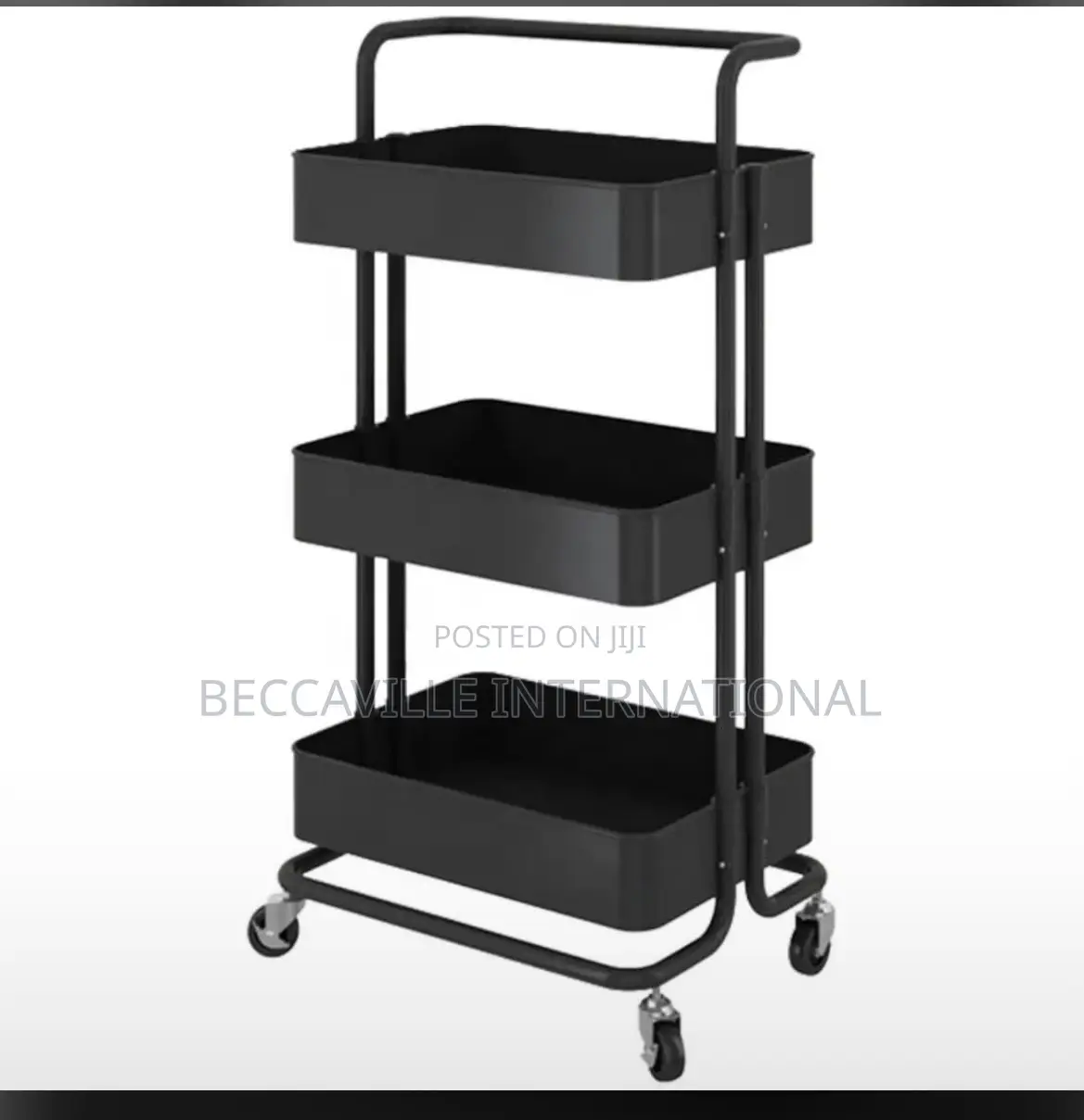 Plastic 3 Stepped Trolley