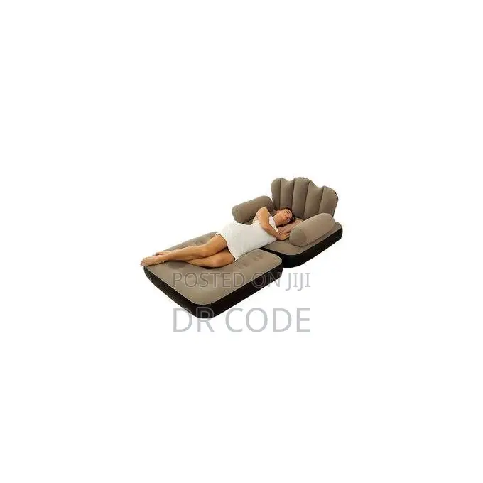 Inflatable Relaxing Sofa Chair + Pump