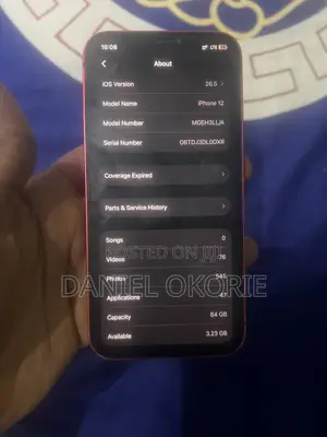 Apple iPhone 12 64 GB Red