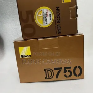 Nikon D750 Full Frame Camera With Nikon 50mm Lens
