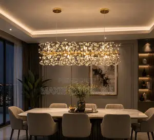 Luxury Dinning and Kitchen Crystal Ceiling Dropping Chandelier Light