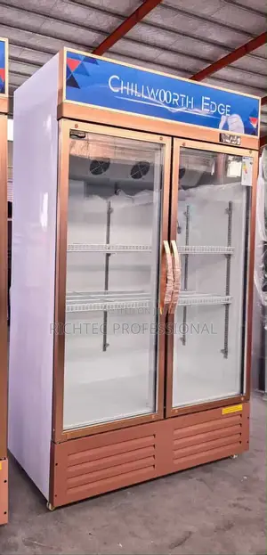 High Quality Double Door Open Chiller
