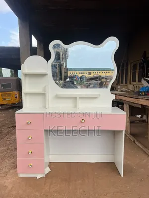 Standing Mirror With Drawers