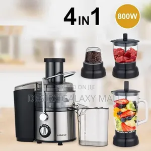 XVIP PREMIUM QUALITY Sokany 4 in 1 Juicer, Juice Extraction.