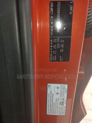 Hyundai Tucson 2017 Orange