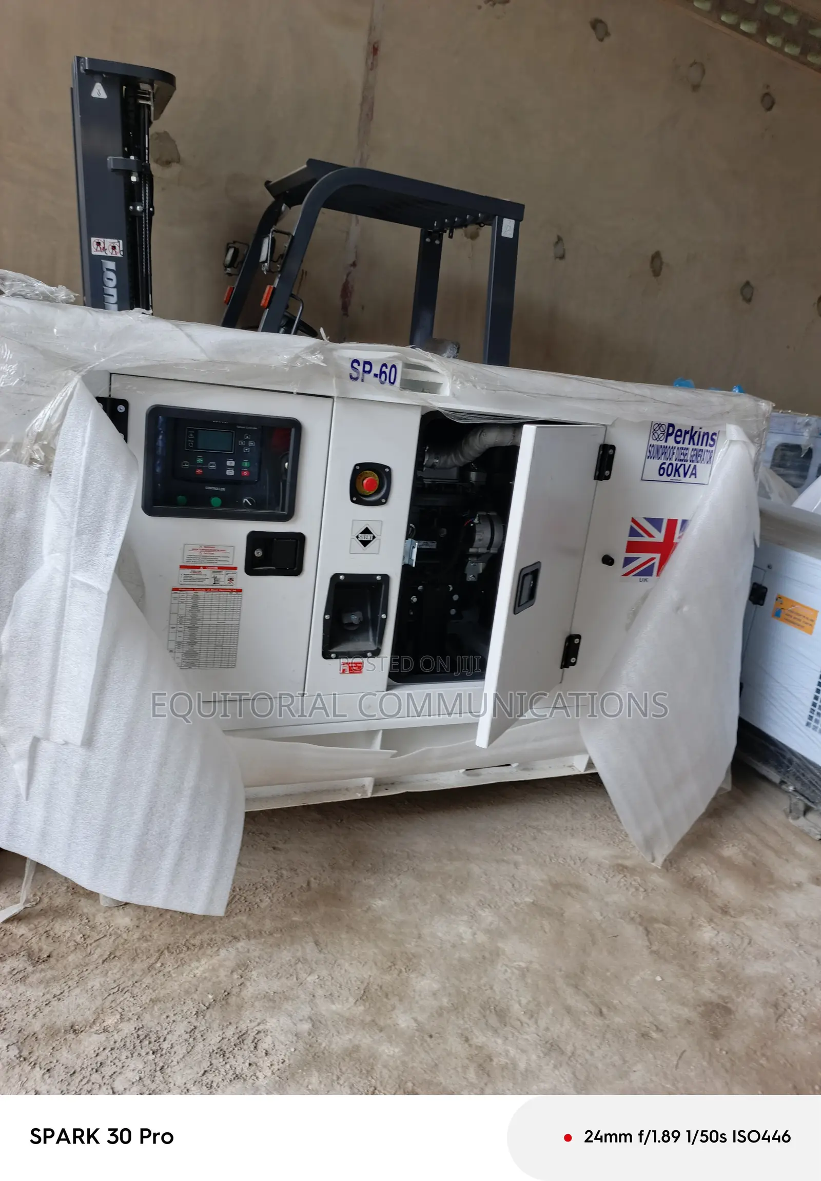 Perkins 60kVA Genset –Powerful Dependable Backup Electricity Solution