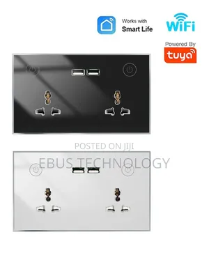 Tuya WiFi Smart Socket Two Gang