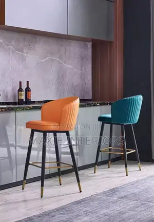 Elegant Commercial Home Kitchen High Bar Stools