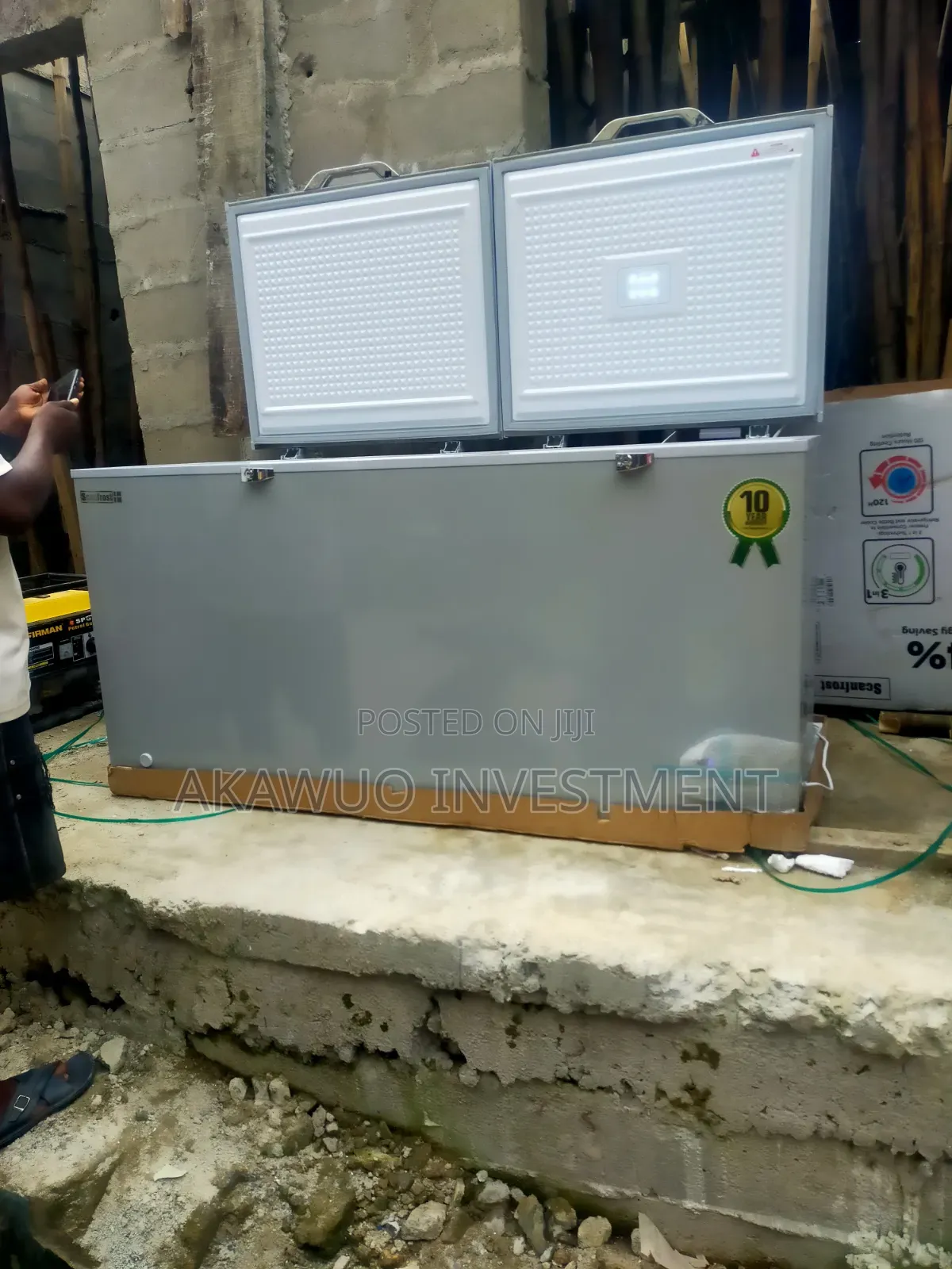 Scanfrost Inverter Freezer 500 Liters