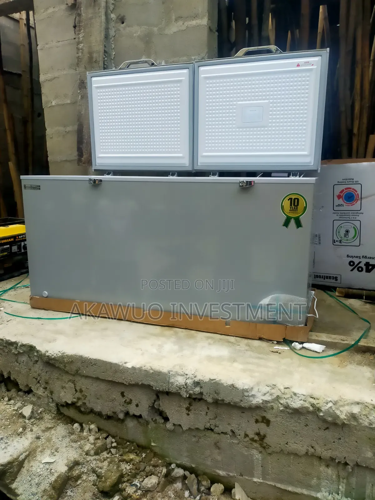 Scanfrost Inverter Freezer 500 Liters