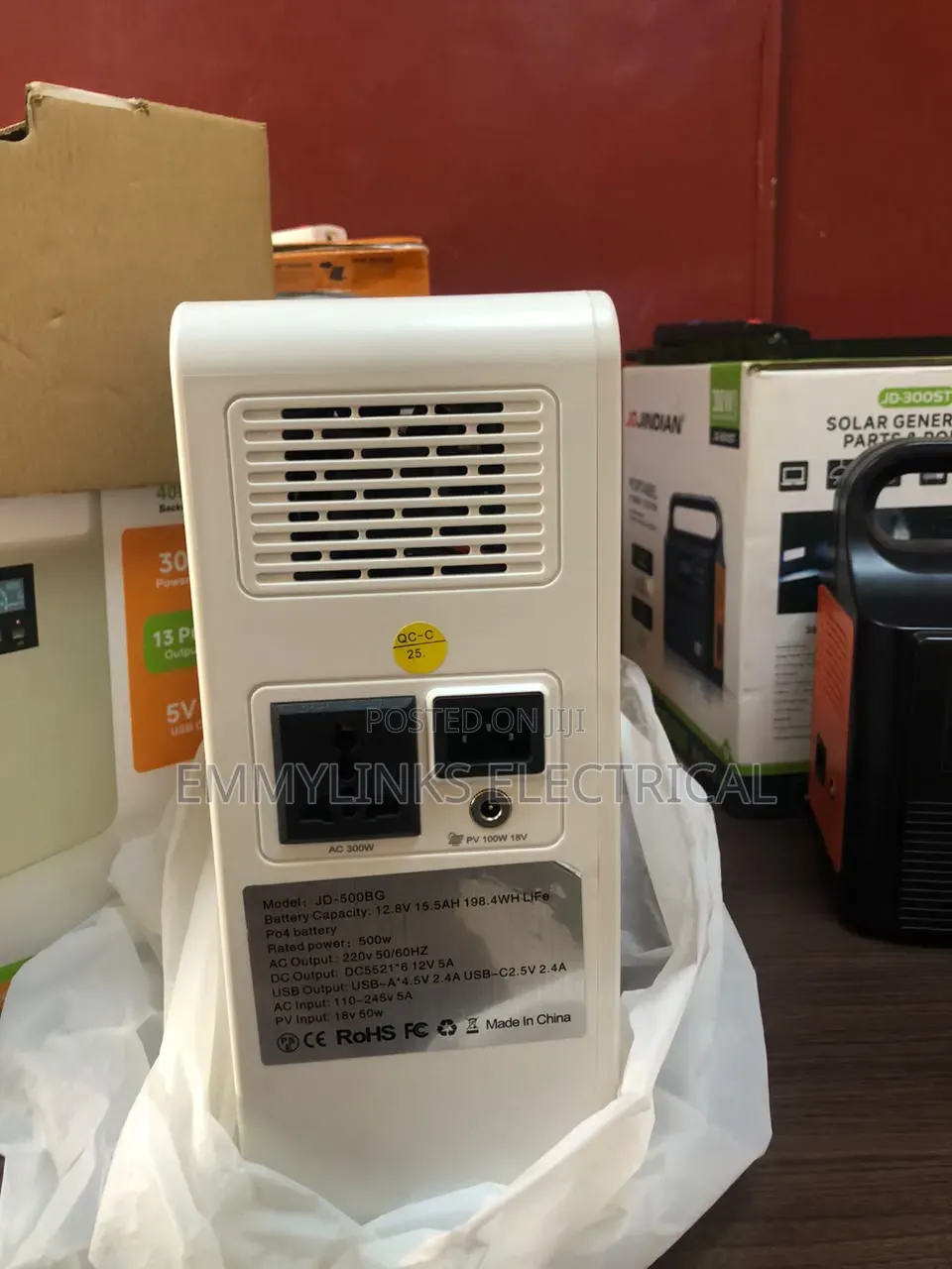 300w Solar Generator 400wh