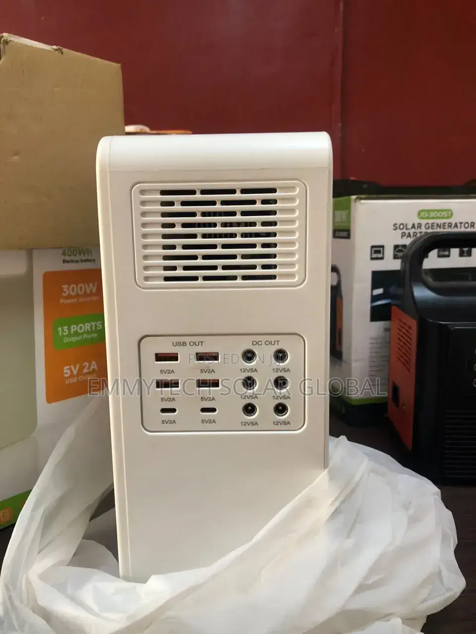 300w Solar Generator 400wh