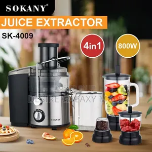 XVIP AFFORDABLE Sokany 4 in 1 Juicer, Juice Extraction