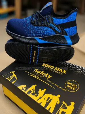 Zoyomax Industrial Safety Sneakers - Metal Free, Lightweight