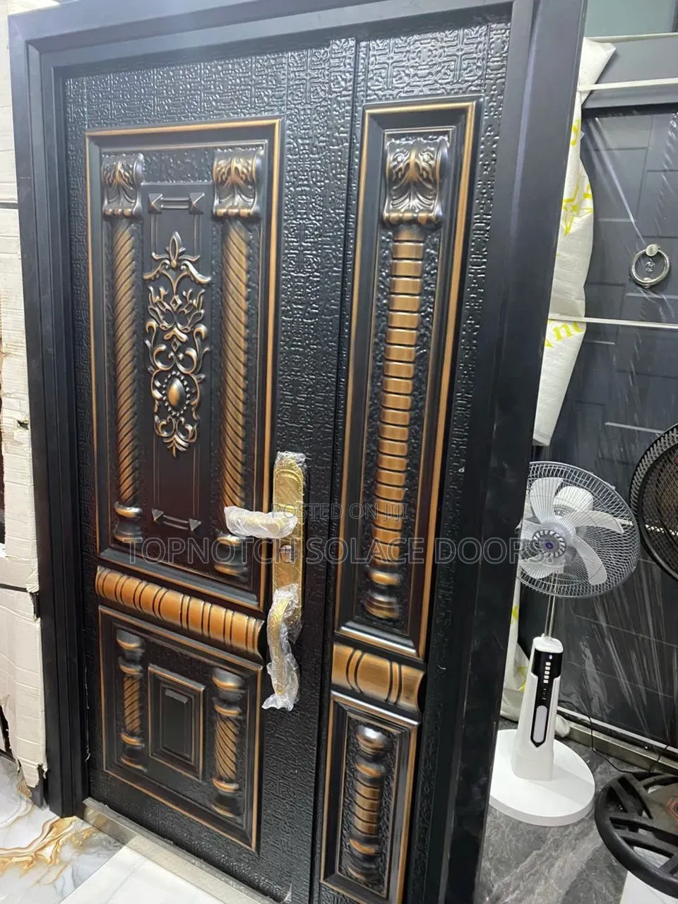 4ft X 7ft Cast Security Door.