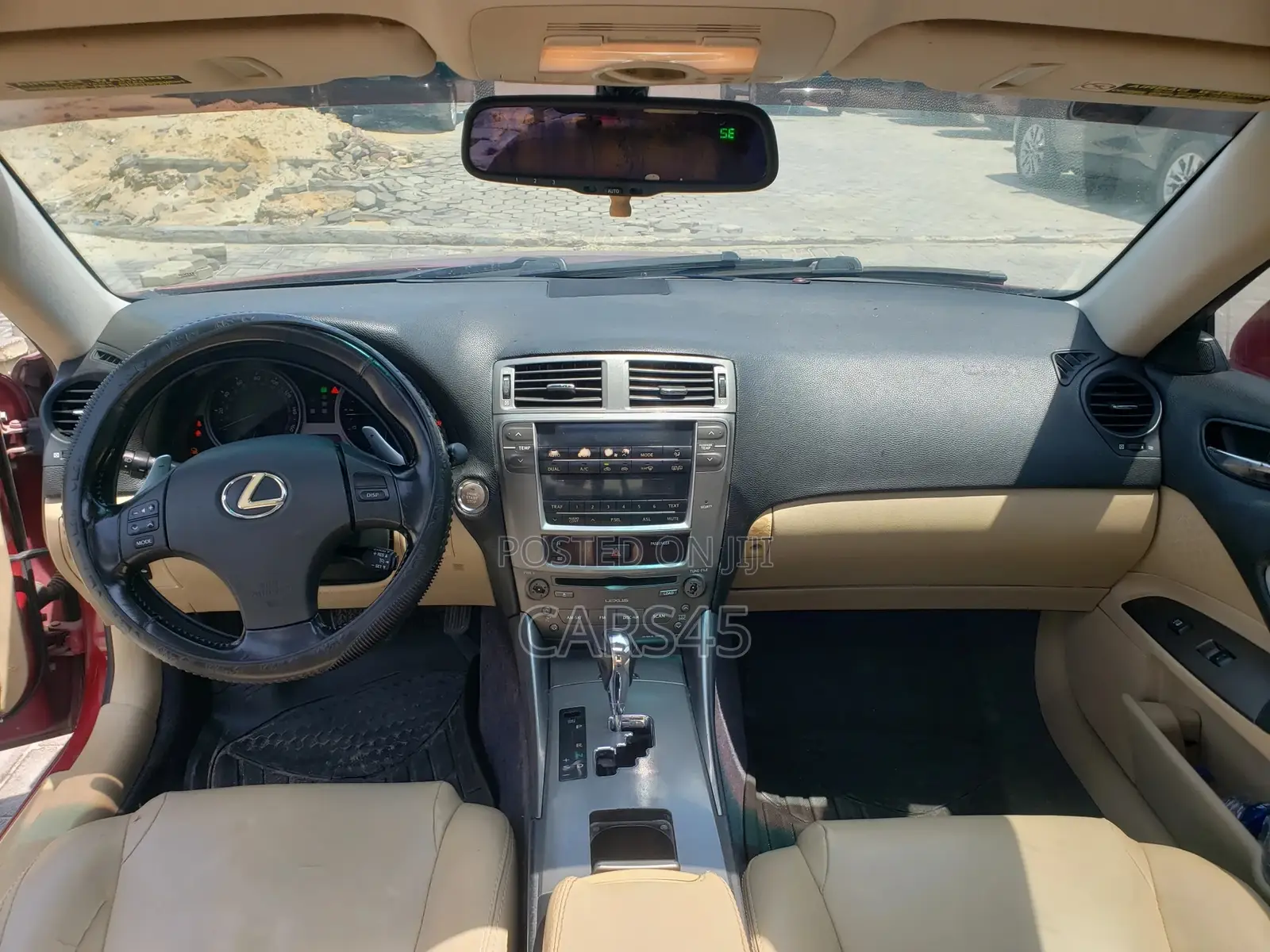 Lexus IS 2008 Red