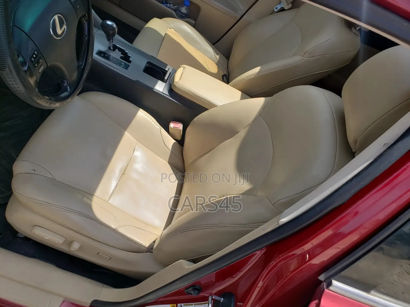 Lexus IS 2008 Red