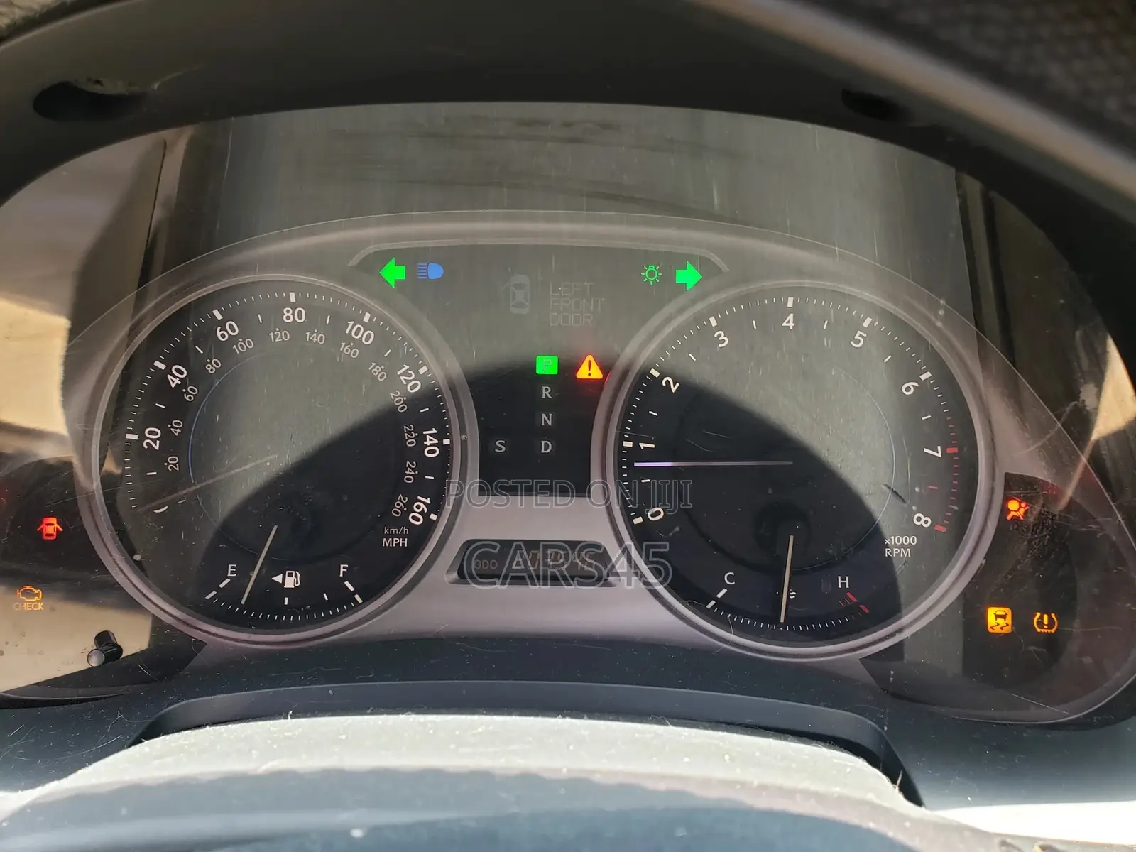 Lexus IS 2008 Red