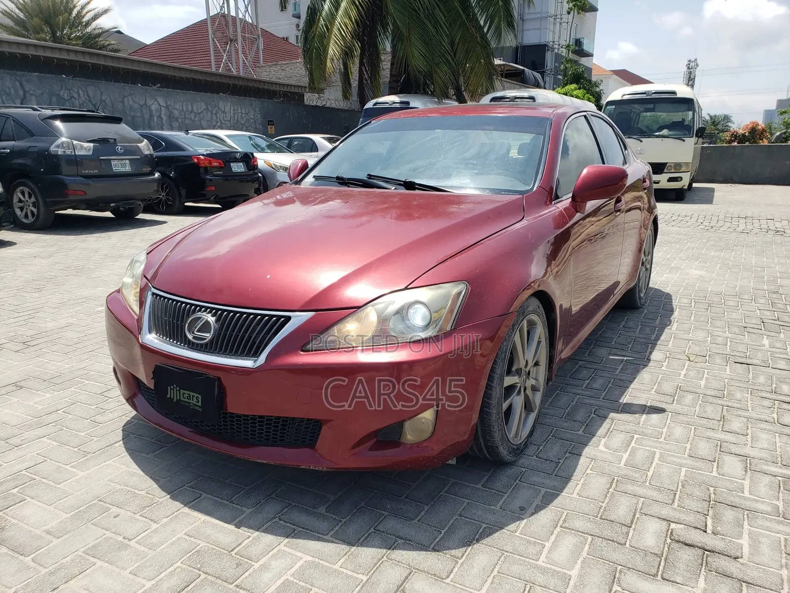 Lexus IS 2008 Red