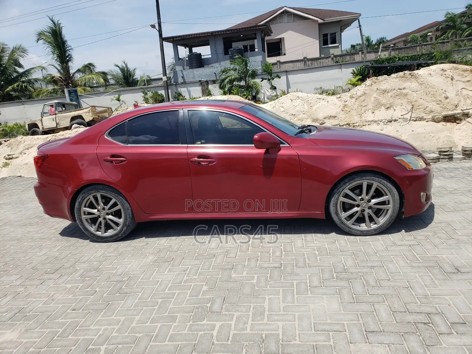 Lexus IS 2008 Red