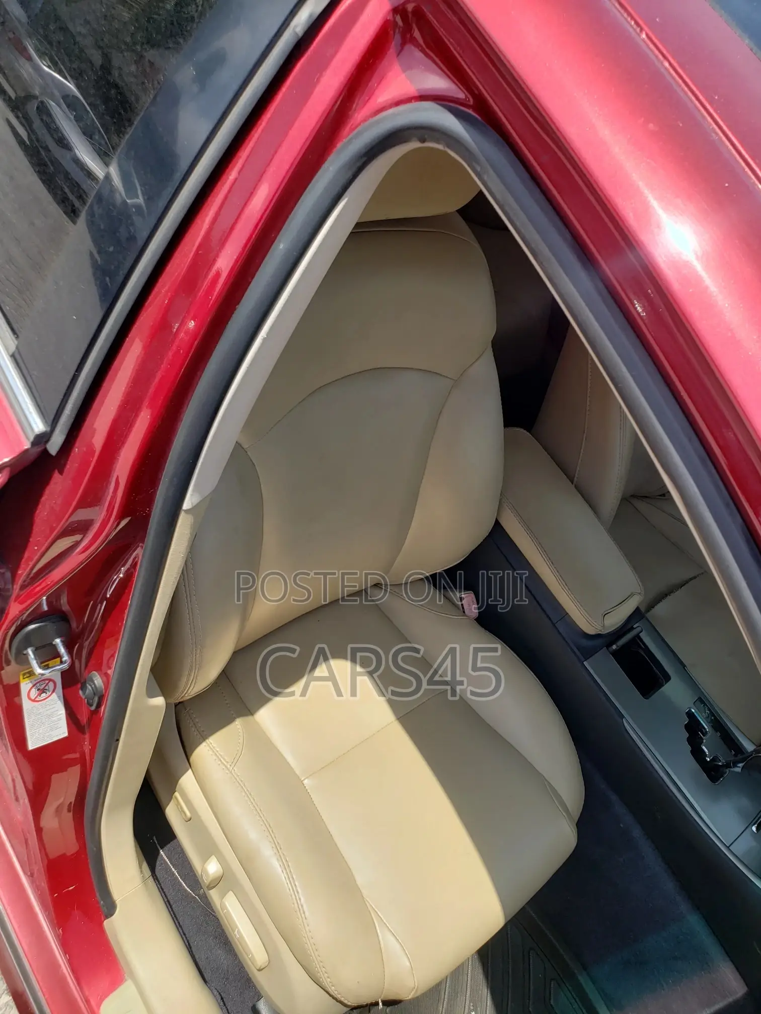 Lexus IS 2008 Red