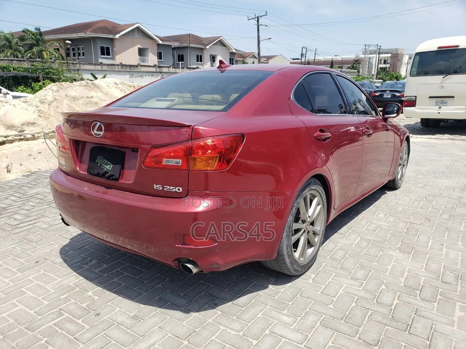 Lexus IS 2008 Red