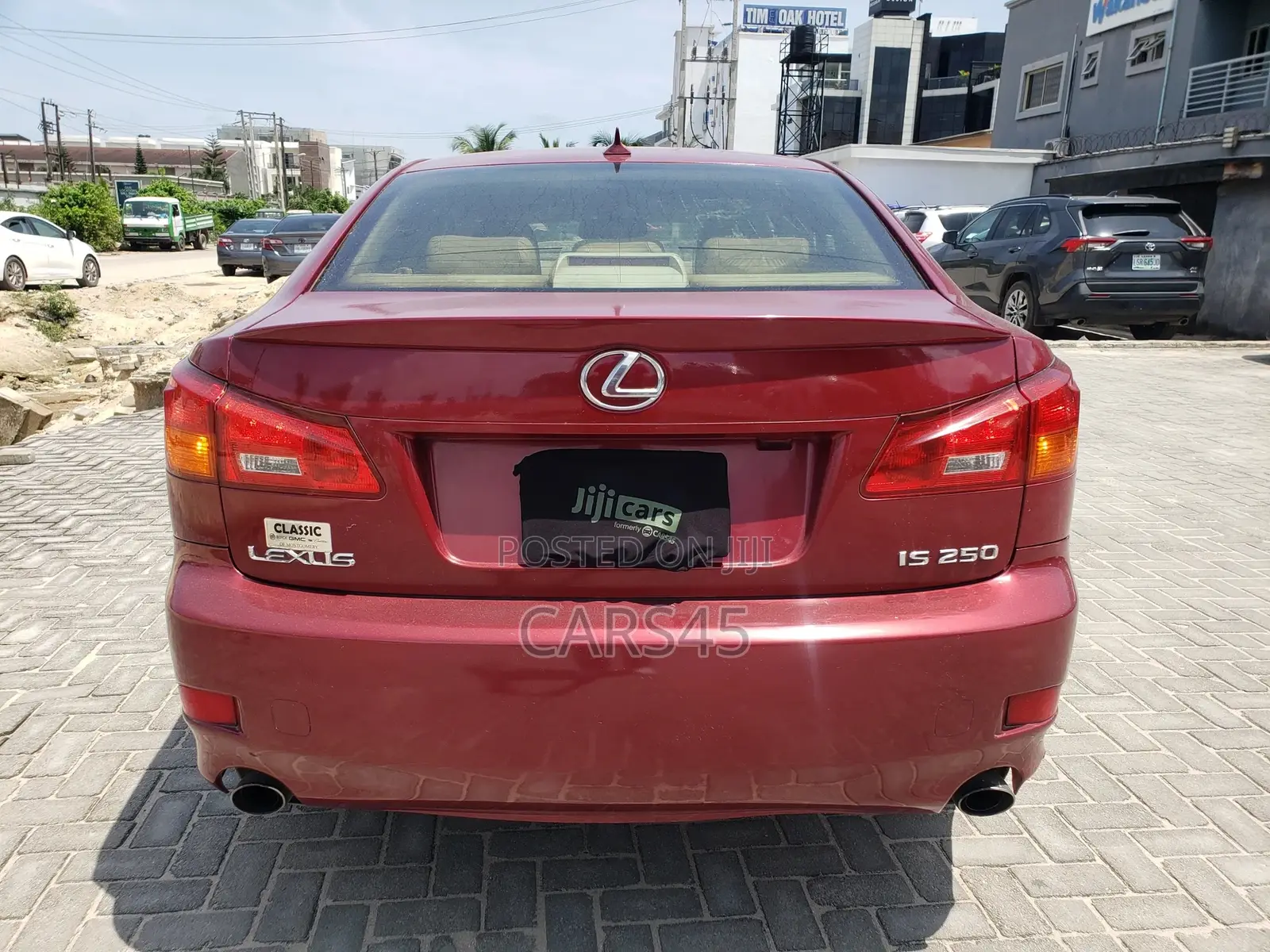 Lexus IS 2008 Red