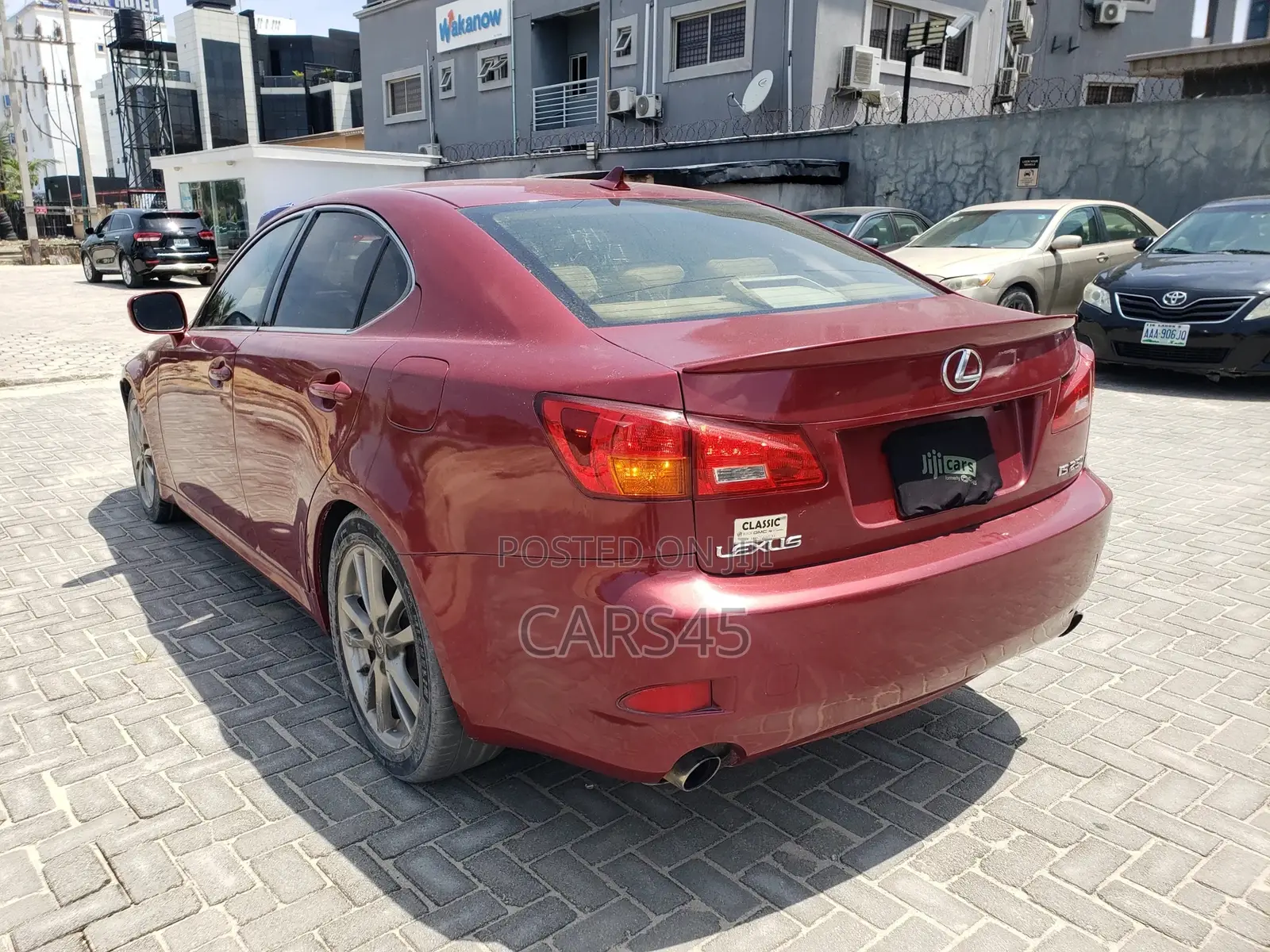 Lexus IS 2008 Red
