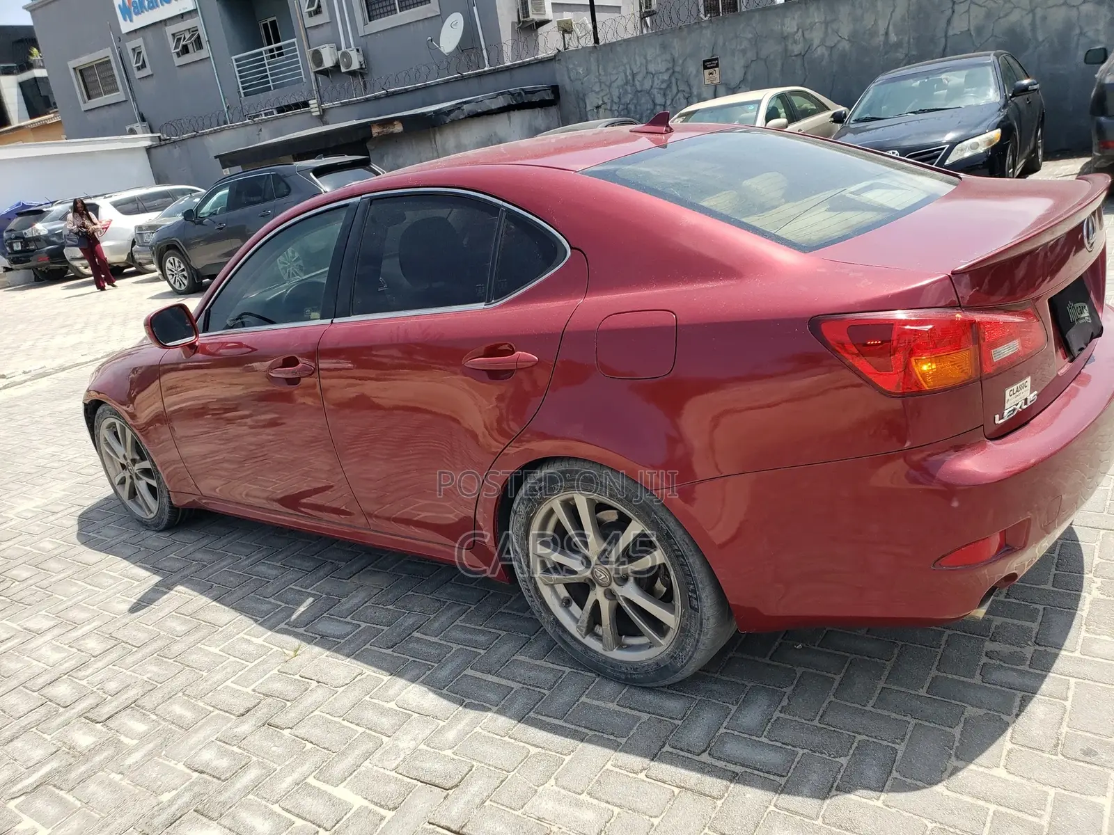 Lexus IS 2008 Red