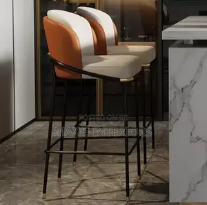 Modern High Restaurant, Kitchen, Bar Stools