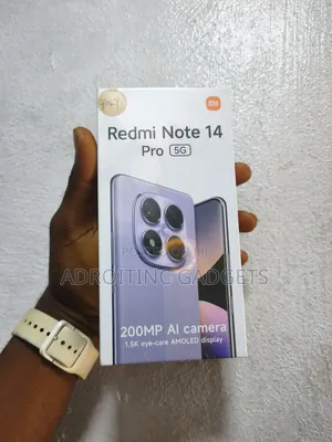New Xiaomi Redmi Note 14 Pro 5G 256 GB Black