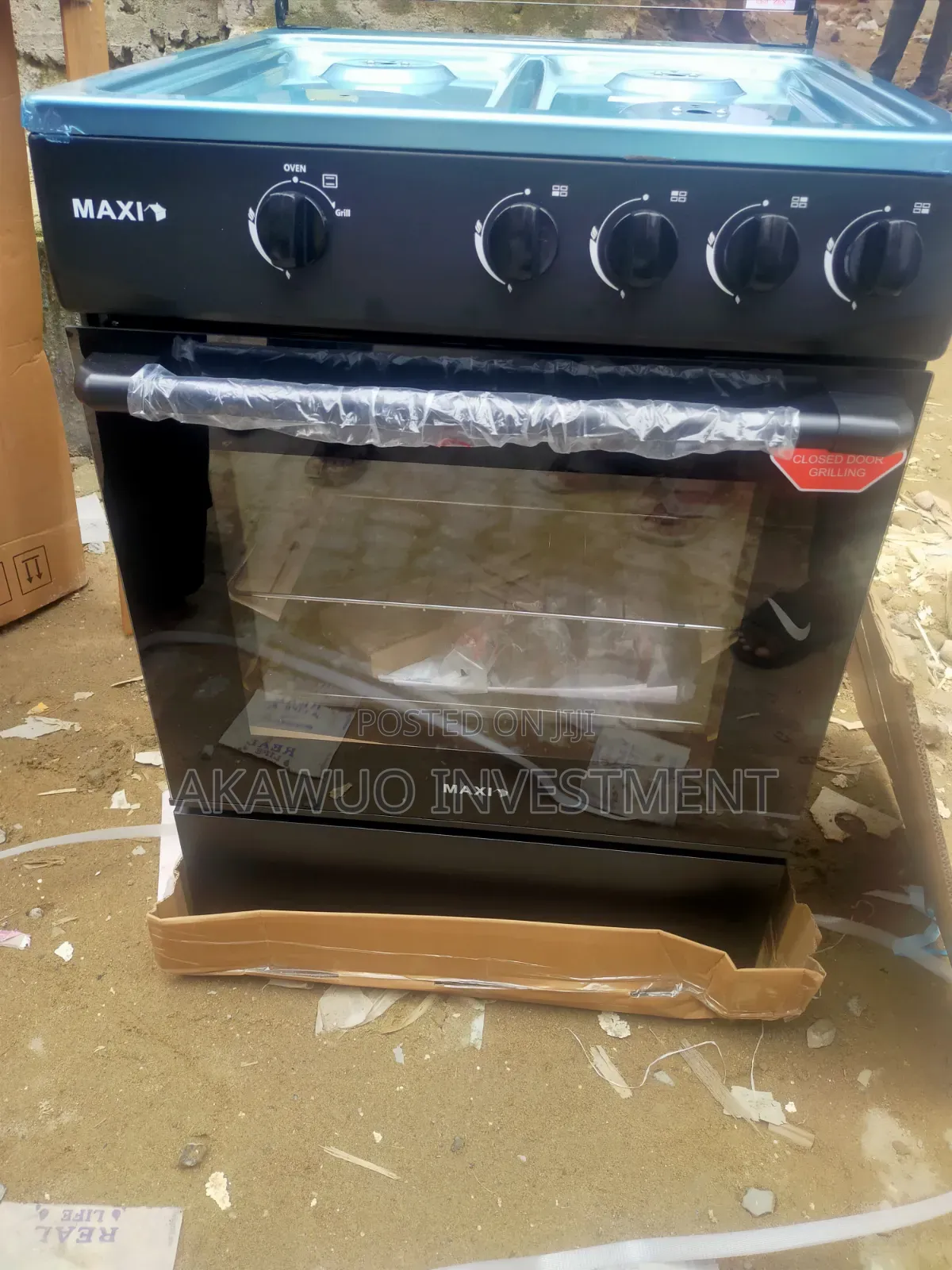 Maxi Gas Cooker 4 Bunners