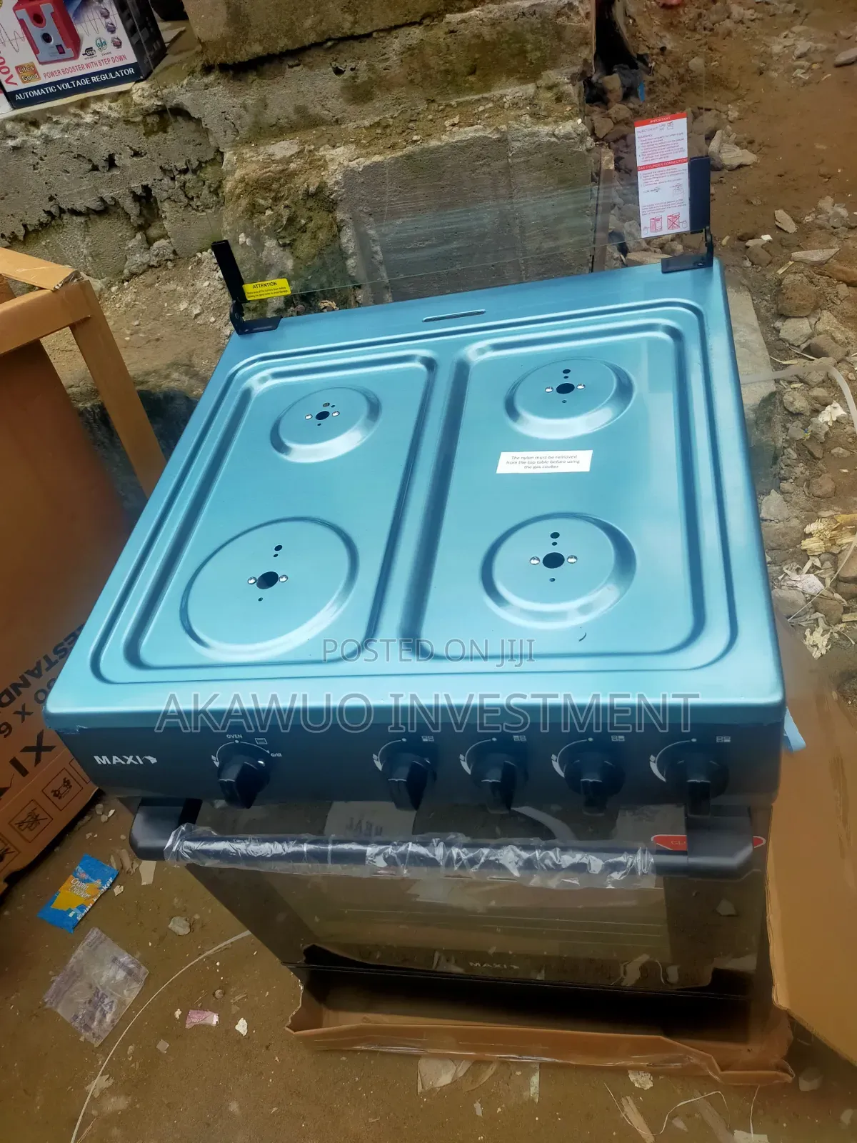 Maxi Gas Cooker 4 Bunners