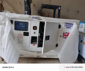 Perkins 60kVA Soundproof Generator Set – Built for Standby Power