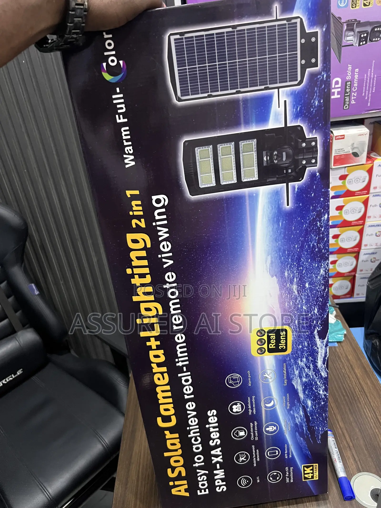 Solar Street Camera 4G