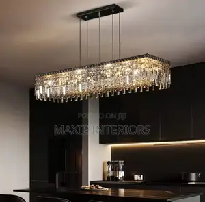 Modern Luxury Dining and Kitchen Dropping Crystal Chandelier