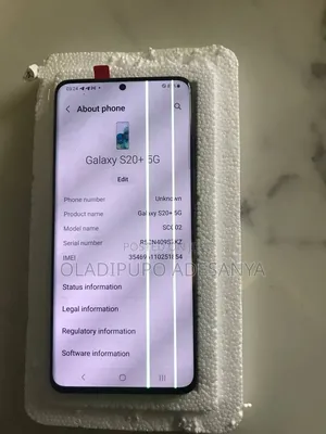 Samsung S20 Plus Screen