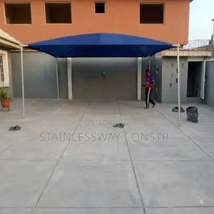 Carport Blue Top Galvanized
