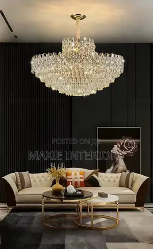 Luxury Crystal Living Room Ceiling Chandelier