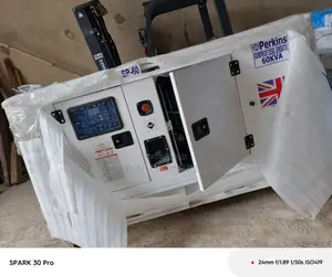 Perkins 60kVA Soundproof Diesel Generator –Built for Stable Power