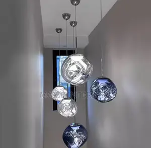 Modern Lava Loft Glass Ceiling Pendant Light